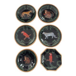 Set of “Safari” Dinnerware by Raymond Waites- 25 Pieces For Sale