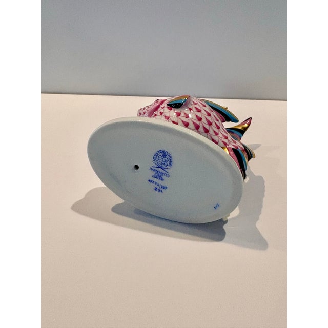 Herend is known for its long history of producing the finest hand-painted porcelain worldwide. Herend's trademark fishnet...