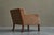 Scandinavian Lounge Chair in Patinated Cognac Leather by Børge Mogensen, 1950s For Sale - Image 12 of 15