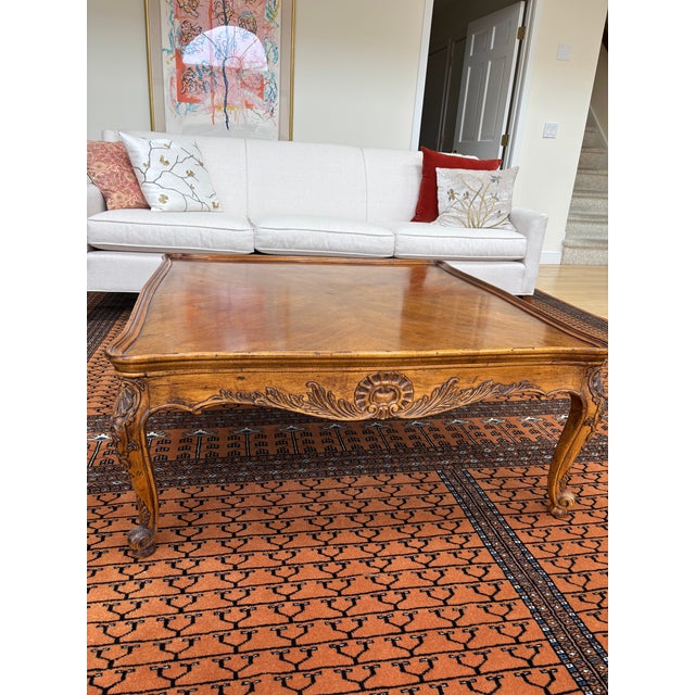French Country French Country Coffee Table For Sale - Image 3 of 3