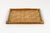 Mid-Century Rectangular Serving Tray in Bamboo, Rattan and Steel, Italy, 1970s For Sale - Image 4 of 17