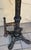 Early 1900s Antique Heavy Cast Iron Bar Stools Barley Twist- A Pair For Sale In San Francisco - Image 6 of 14