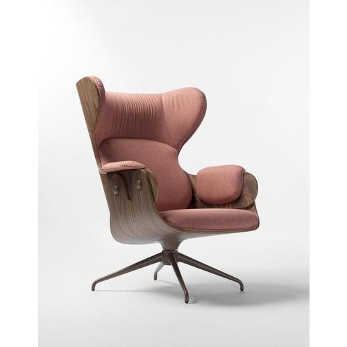 Lounger armchair designed by jaime hayon. manufactured by bd barcelona design. armchair structure base in cast aluminium...