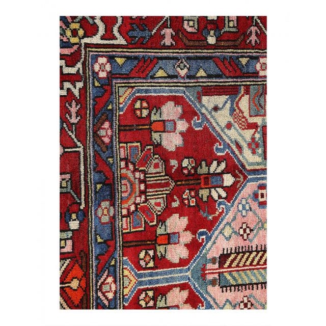 Bakhtiari oriental rugs woven before 1950 were examples of tribal rugs, which are traditionally smaller rugs, with wool...