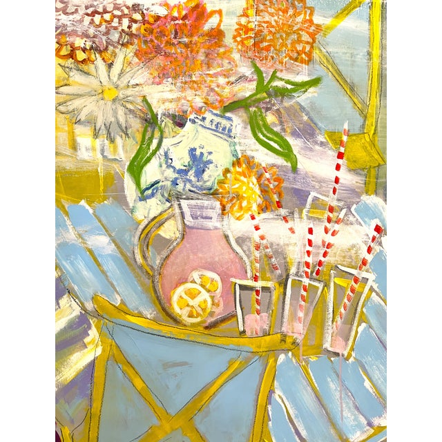 2020s "Lemonade Summers" Original Painting by Shann Spishak For Sale - Image 5 of 11