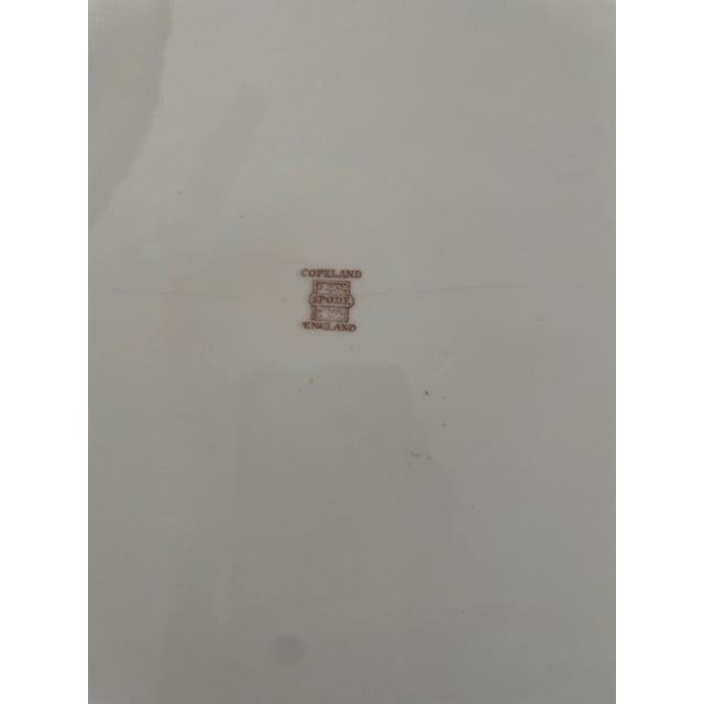Spode Vintage Brown Transferware Copeland Spode "Turkey" Serving Platter For Sale - Image 4 of 10
