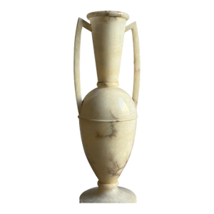Monumental Alabaster Amphora Lamp