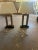 Pair of Modern Brushed Robert Abbey Style Metal Open-Frame Table Lamps For Sale - Image 10 of 10