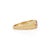 Contemporary Pear Pink Sapphire Bezel Set Signet Ring Size 9 in 14k Gold For Sale In New York - Image 6 of 14