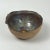 Mid-Century Modern Vintage Brutalist Organic Rim Drip Glazed Interior Stoneware Bowl For Sale - Image 3 of 9