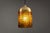 Mid-Century Modern Pendant with Brass Details and Multicolor Glass from Peill & Putzler, 1970s For Sale - Image 3 of 11