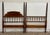 Vintage Full Size Jenny Lind Spindle Bed Spool Headboard and Footboard For Sale - Image 10 of 13