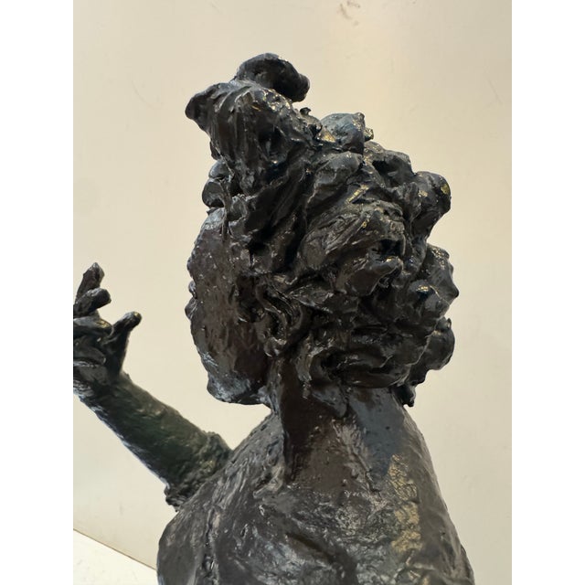 Sculpture Materials Vintage Woman Sculpture For Sale - Image 7 of 12