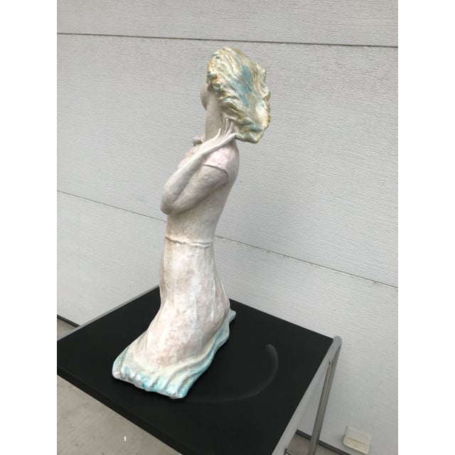 Eugenio Pattarino Vintage 1940s Ceramic Figurine by Eugenio Pattarino For Sale - Image 4 of 13