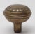 Traditional Vintage Brass Concentric Egg & Dart Entry Door Knob For Sale - Image 3 of 4