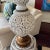 1960s Vintage Ceramic Lamp With Shade For Sale - Image 11 of 11