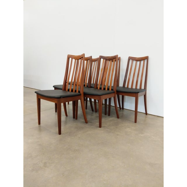 Set of 6 Vintage Mid Century Modern Dining Chairs by G Plan For Sale In New York - Image 6 of 9