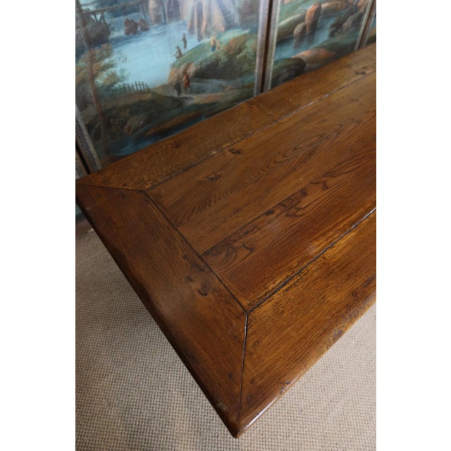 Oak Dining Table, 1940s For Sale - Image 9 of 13