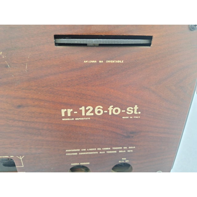 First Series Red RR126 Radio by Achille & Pier Giacomo Castiglioni for Brionvega, 1980s For Sale - Image 9 of 18
