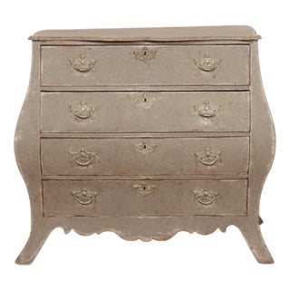 Dutch Bombe Commode in Paint For Sale