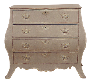 Dutch Bombe Commode in Paint