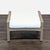 Modern Pottery Barn Outdoor Ottoman With Cushion, Attributed For Sale - Image 3 of 7