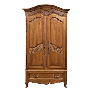 1930s Ethan Allen Country French Legacy Armoire For Sale