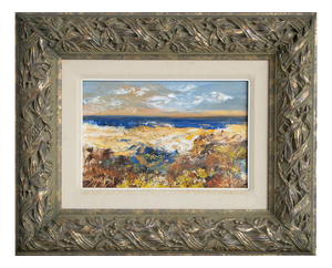 Ramiro Segrelles, A Soft Light of Sky, Oil on Canvas