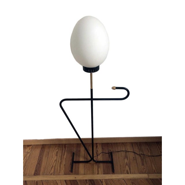 Italian Floor Lamp in the style of Stilnovo, 1950s For Sale - Image 4 of 6