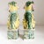 Light Yellow Antique Famille Rose Style Ceramic Foo Dog Figurines For Sale - Image 8 of 10