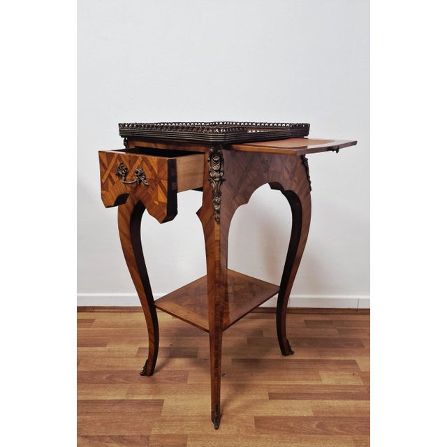 Napoleon III Coffee Table, 1900s For Sale - Image 4 of 17