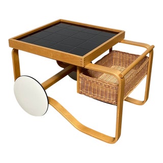 Alvar Aalto Tea Trolley 900 For Sale