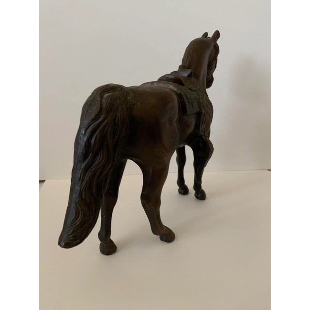 1960s Mid-Century Horse Statue For Sale - Image 5 of 12