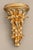 Sculpture Materials Vintage Pineapple Gilt Finish Gold Shelf Bracket For Sale - Image 7 of 7
