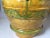 Mid 20th Century Large Italian Bright Yellow Glazed Earthenware Handled Vessel For Sale - Image 5 of 10