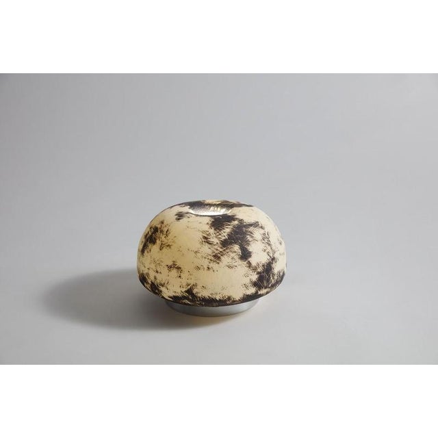Round Sgraffito 02 Wall Lamp by Jennifer Midoz For Sale - Image 8 of 8