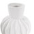 The Herring Vase is a striking abstract matte white vase that is crafted with intricate forms and textures. With its...