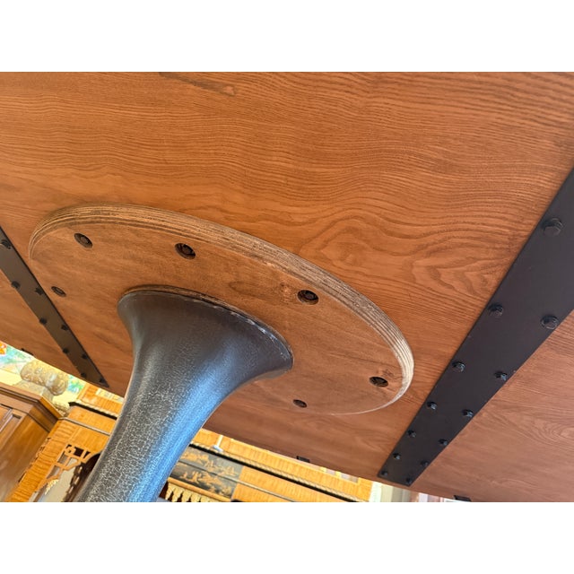 Restoration Hardware Aero Dining Room Table For Sale - Image 12 of 12