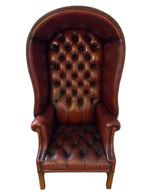 Porters Chair in Leather