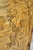 Vintage Large 60" Anglo Indian High Relief Carved Wood Thai Woman Art Plaque For Sale - Image 12 of 17