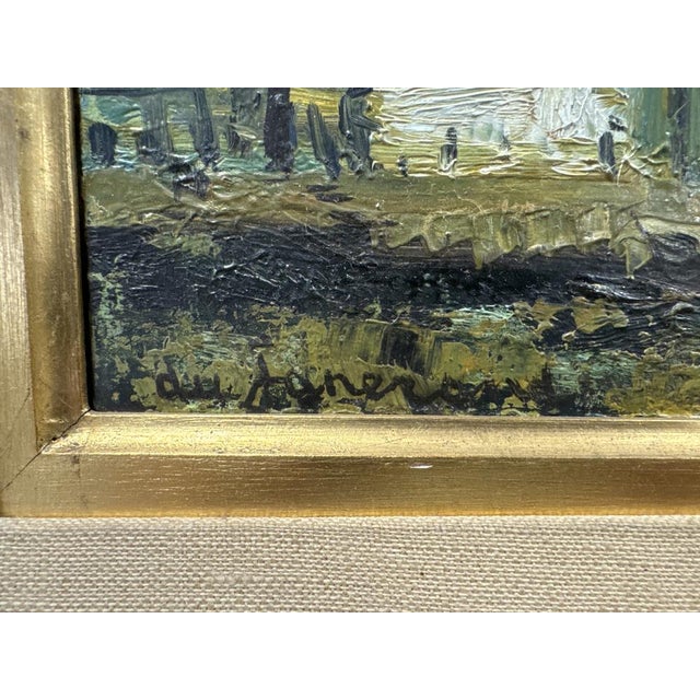 Daniel Du Janerand, Seaside with Sailboats, 1970s, Oil on Board This piece has an attribution mark, I am sure that it is...