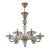 Foglia Murano Glass Chandelier Classic Venetian Design, Hand-Blown Murano Glass 12 Light For Sale