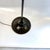A vintage mushroom floor lamp by Bill Curry for Laurel Lamp Company. Stainless steel base in its original black finish...