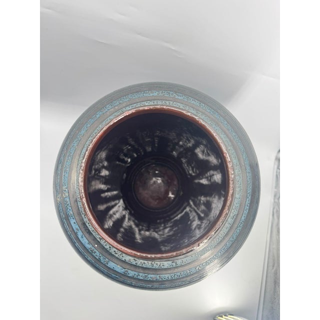 Brutalist Ankara Floor Vase by Heinz Siery for Carstens Tönnieshof, 1960s For Sale - Image 9 of 18