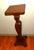 Vintage Solid Wood Pedestal Plant Fern Bust Stand For Sale - Image 9 of 16