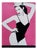 Pin Up Art Poster after Patrick Nagel, 1990 For Sale