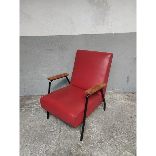 Mid-Century Modern Rio Lounge Chair by Pierre Guariche for Meurop For Sale - Image 3 of 12
