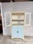 Pale Blue and Cream Kitchenette Pantry Cupboard from Esto, 1960s For Sale - Image 4 of 10