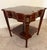 1990s 1990s Maitland-Smith Regency Style Mahogany Tiered Accent Table With Leather Pull-Out Slides For Sale - Image 5 of 7