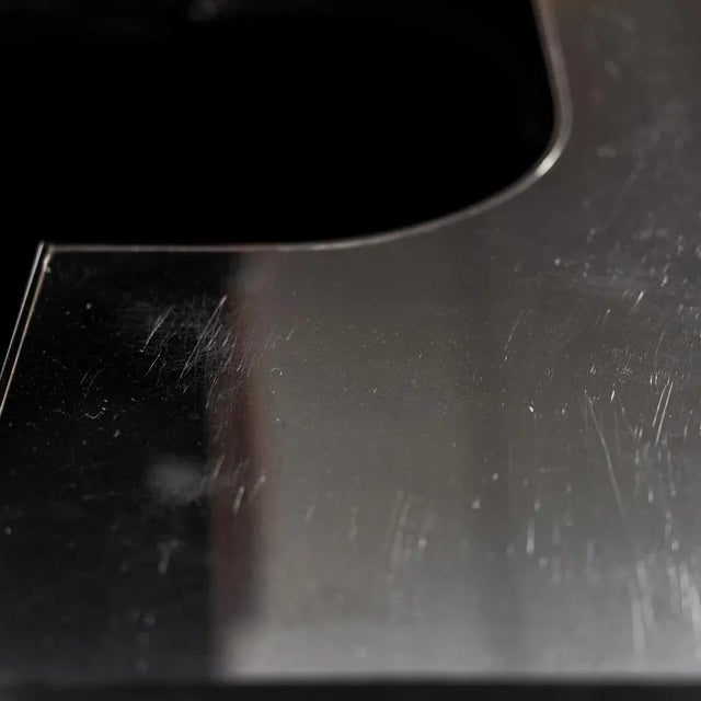 Wood and Leather Bar Cabinet with Stools, 1970s, Set of 3 For Sale - Image 17 of 18